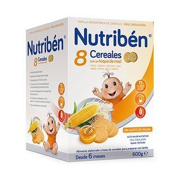 Nutribén Papilla 8 Cereales...