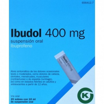 IBUDOL 400 MG SUSPENSION...