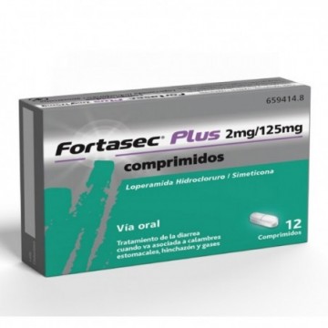 Fortasec Plus 2mg/125mg 12...