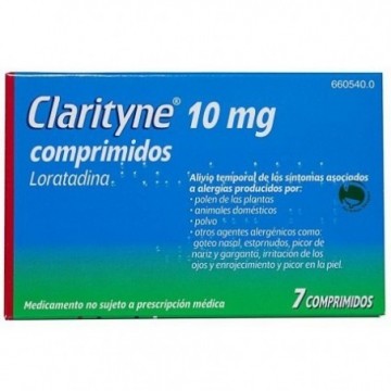 Clarityne 10 Mg 7 Comprimidos