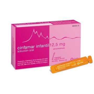 Cinfamar Infantil 12,5 Mg...