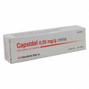 Capsidol 0.25% Crema 30 G