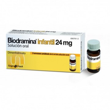 Biodramina Infantil 24 Mg...