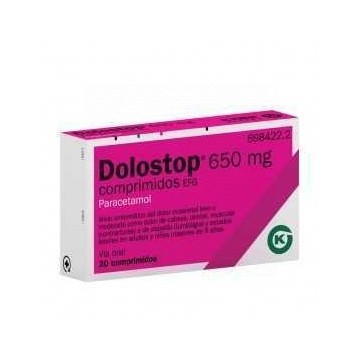 DOLOSTOP 650 MG COMPRIMIDOS...