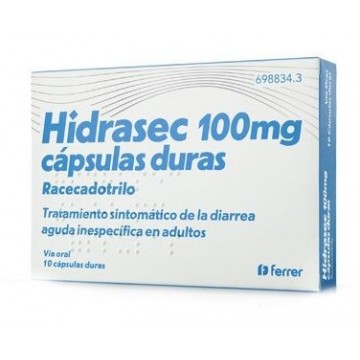 Hidrasec 100 mg 10 Cápsulas...