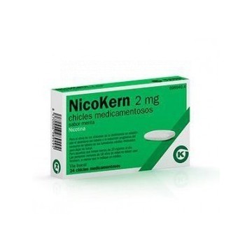 NICOKERN 2 MG CHICLES...