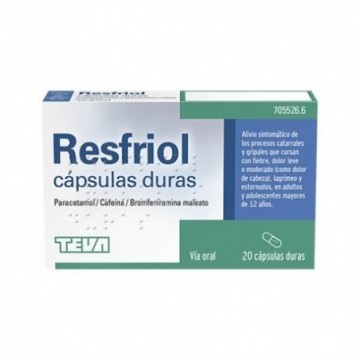 RESFRIOL CAPSULAS DURAS ,...