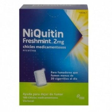 NIQUITIN FRESHMINT 2 MG...