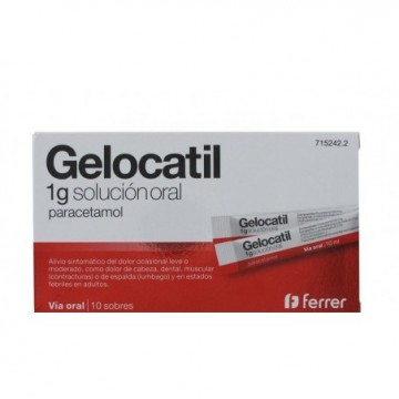 GELOCATIL 1 g SOLUCION...