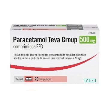 Paracetamol Teva Group 500...