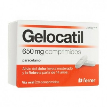 Gelocatil 650 Mg 20...