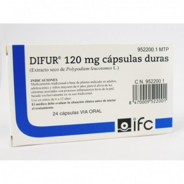 Difur 120 Mg Capsulas...