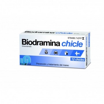 Biodramina 20 Mg Chicles...