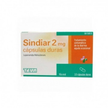 SINDIAR 2 mg CAPSULAS DURAS...