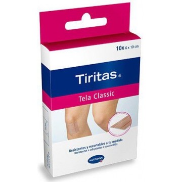 Tiritas Classic 1m/6cm 10 U