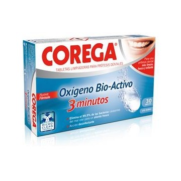 Corega Oxigeno Biactivo 30tabl