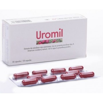 Uromil 30 Cápsulas