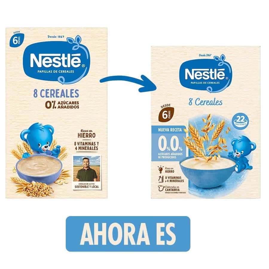 Nestlé 8 Cereales 900g