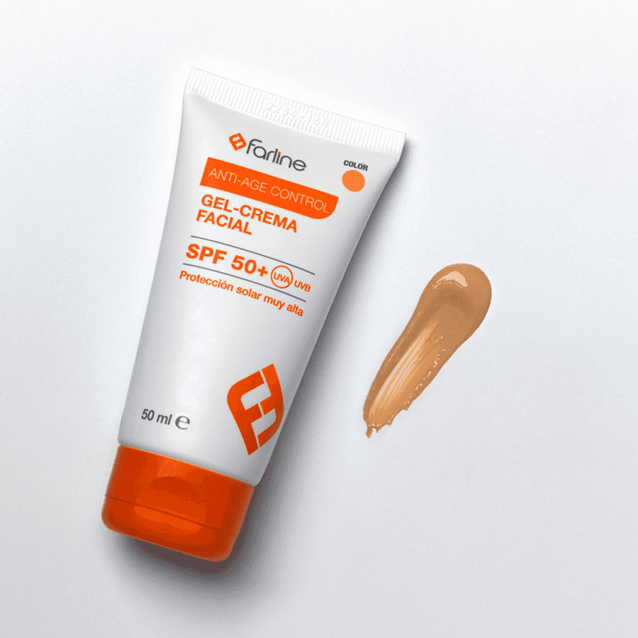 Farline Gel-Crema Antiage SPF 50+ Con Color 50ml